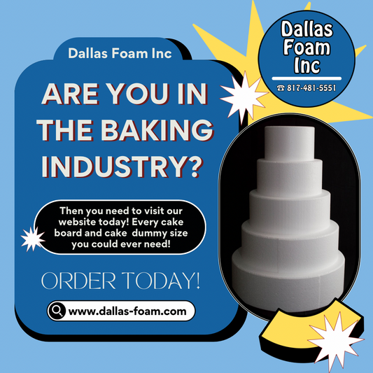 Do you need cake dummies or cake boards? Check us out!